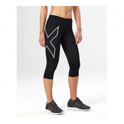 2XU Core Compression 3/4 Tights Womens - Black/Silver