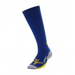 2XU Flight Compression Socks Mens - Navy/Yellow